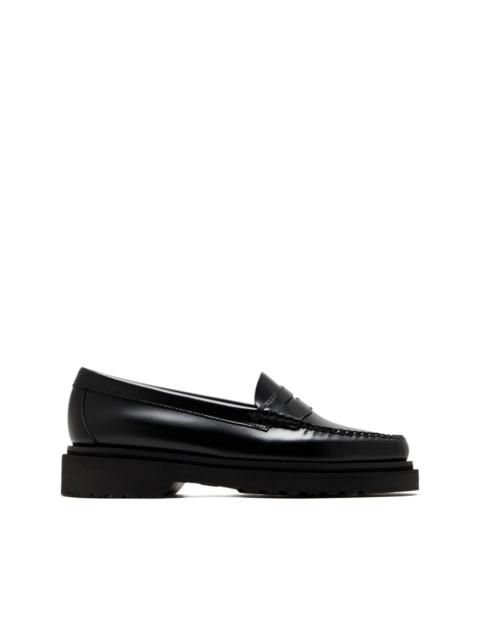 G.H.BASS leather penny loafers