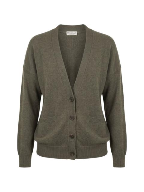Brunello Cucinelli button-up cashmere cardigan