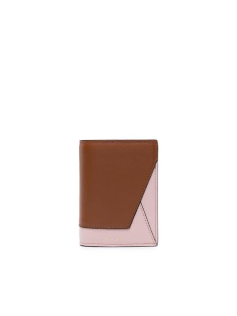 Marni colour-block bi-fold wallet