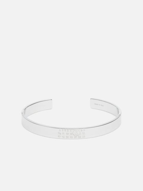 MM6 Maison Margiela NUMERIC MINIMAL SIGNATURE CUFF BRACELET