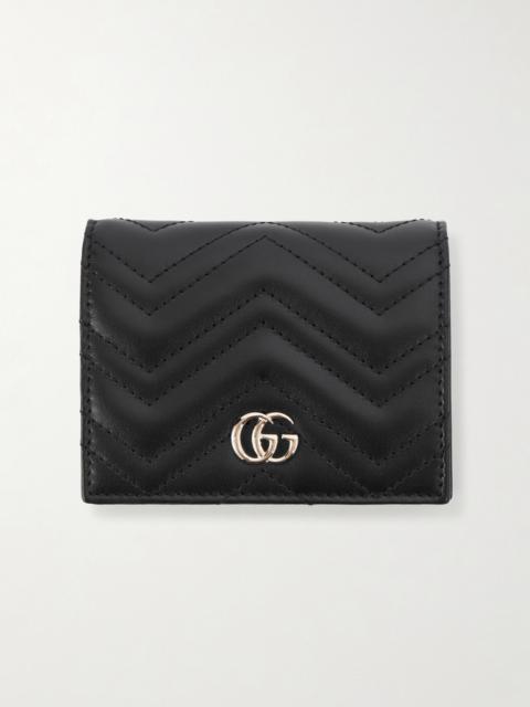 GUCCI Gg Marmont Matelassé Leather Wallet