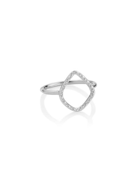 MONICA VINADER Riva Diamond Hoop ring