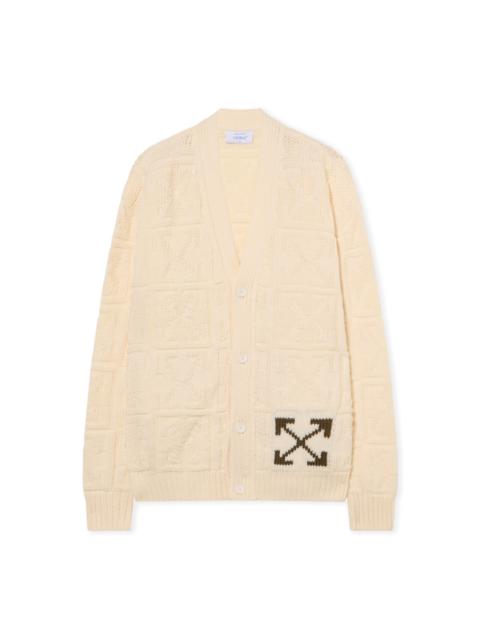 Off-White Arrow 3D Stitch Cardigan