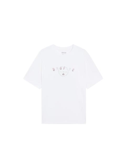 Li-Ning BadFive Graphic Loose Fit T-shirt 'White' AHSS733-1