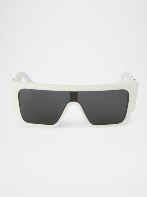 Off-White Men's Marion Acetate Shield Sunglasses