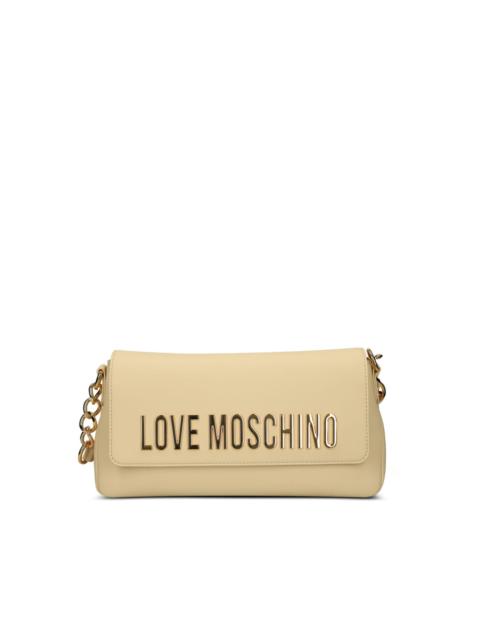 Moschino logo-appliqué crossbody bag