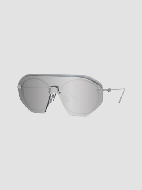 Loewe Men's x Matsuda Shield Sunglasses - Grey
