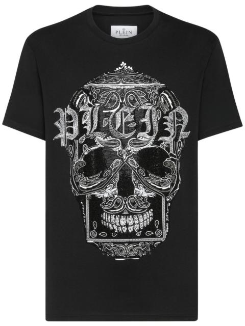 PHILIPP PLEIN Paisley Skull T-shirt