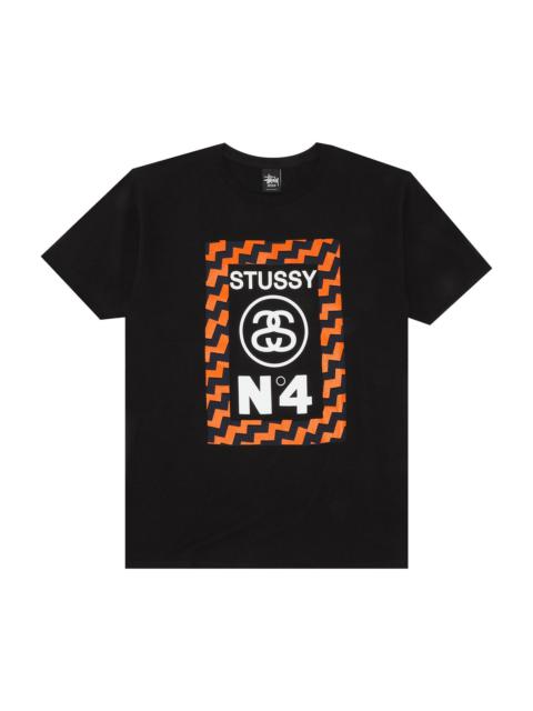 Stussy Zig Zag Frame Tee 'Black'