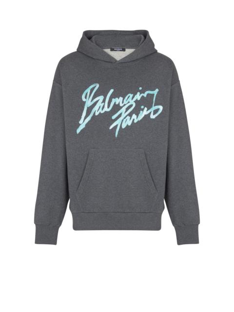 Balmain Printed hoodie