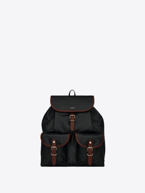 SAINT LAURENT venice backpack in smooth leather