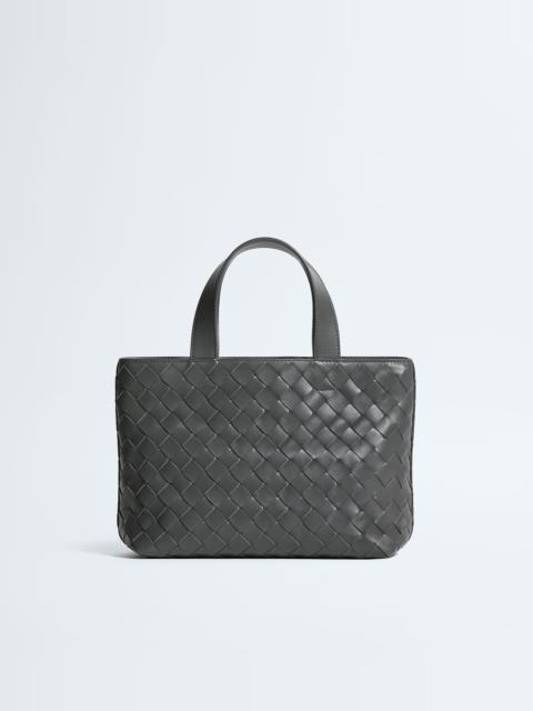 Bottega Veneta Mini Intrecciato Zipped Tote