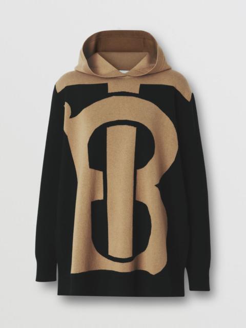 Burberry Monogram Motif Cashmere Blend Hoodie