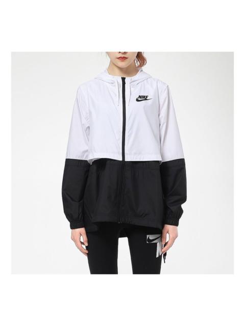 Nike (WMNS) AS W Nike Sportswear JKT Jacket WVN White AJ2983-102
