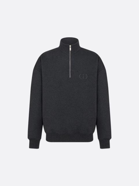 Dior CD Icon Half-Zip Sweatshirt
