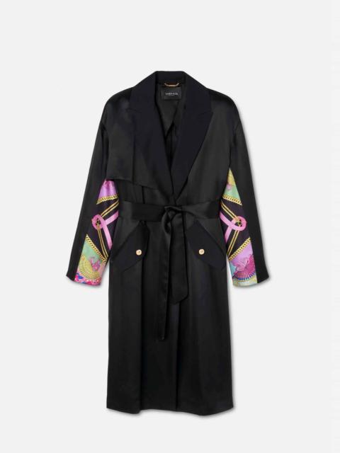 VERSACE I Ventagli Trench Coat