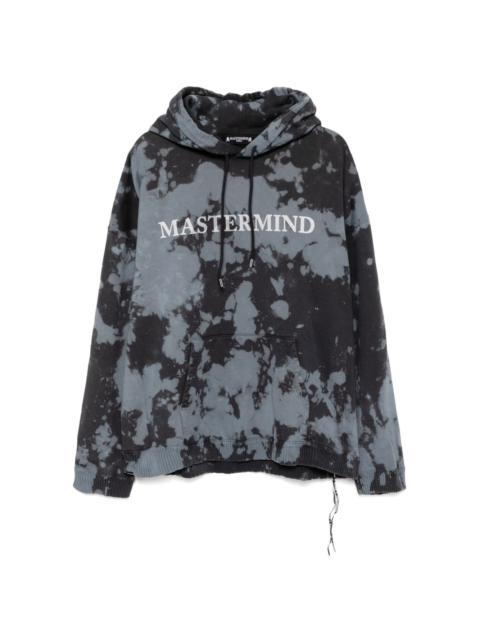MASTERMIND WORLD logo print cotton hoodie
