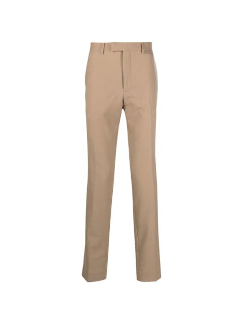 Sandro mid-rise tapered trousers