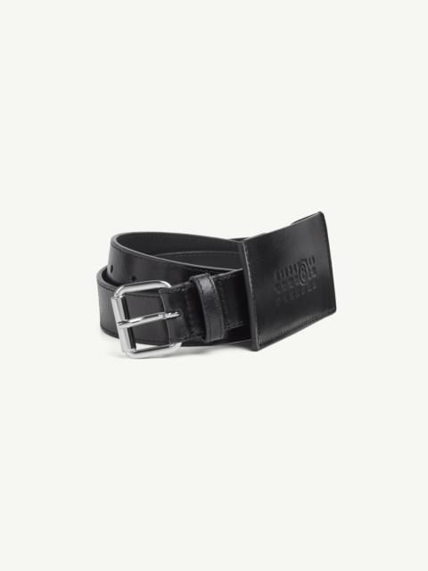 Belt with cardholder