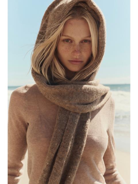 FREE PEOPLE Wrap Me Up Hooded Scarf