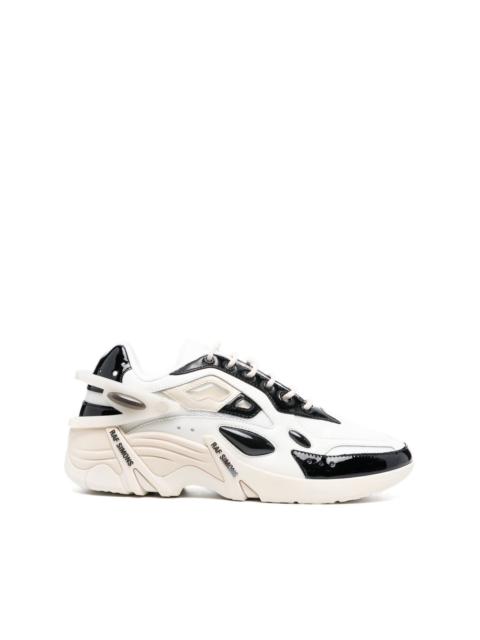 Raf Simons multi-panel lace-up sneakers