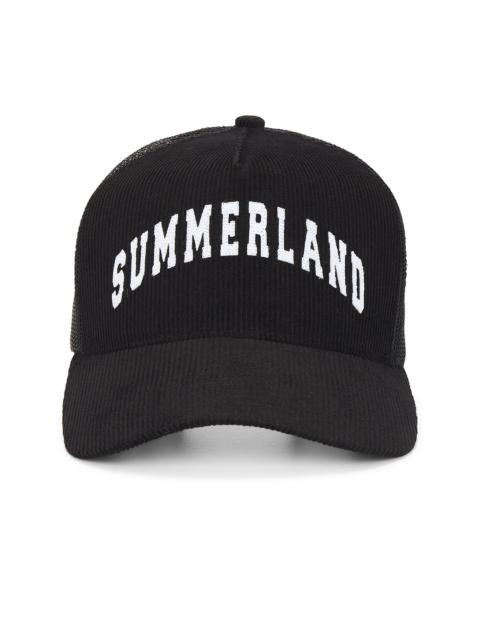 NAHMIAS Summerland Corduroy Trucker Hat