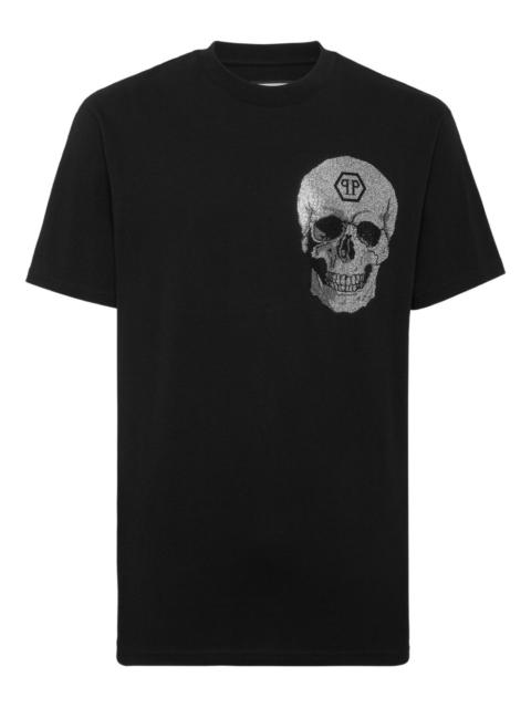 PHILIPP PLEIN crystal-embellish cotton T-shirt