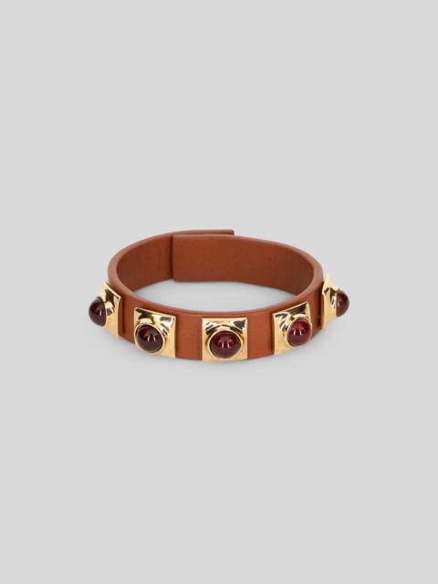 Etro CROWN ME BRACELET WITH STUDS AND CABOCHON STONES