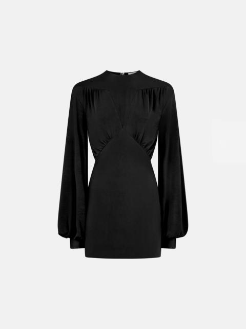 THE ATTICO ''JUDY''  BLACK MINI DRESS