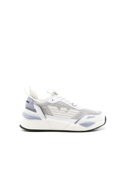 EMPORIO ARMANI logo-plaque low-top sneakers