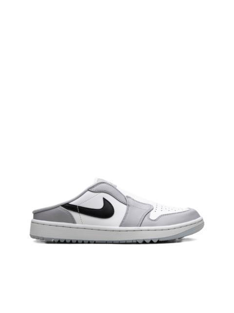 Jordan Air Jordan 1 Low Golf "Wolf Grey/Sail/Photon Dust/Black" slides