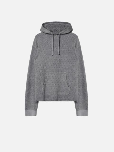 John Elliott RAW EDGE JACQUARD PULLOVER