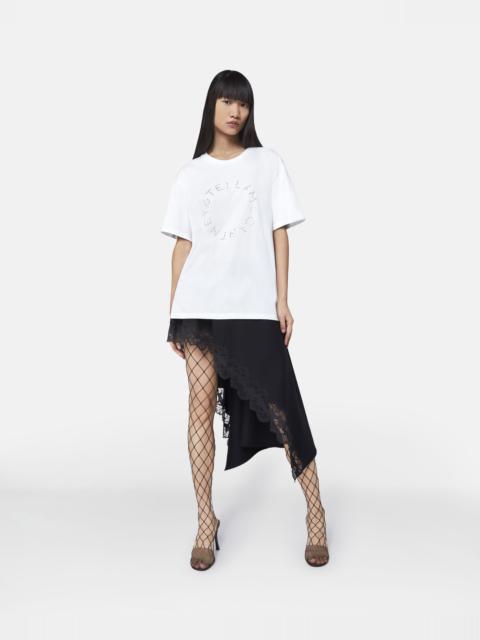 Stella McCartney Diamanté Logo T-Shirt