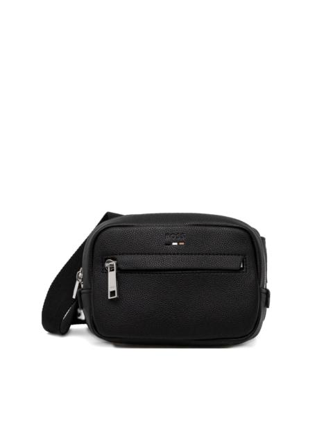 BOSS logo zip-fastening shoulder bag