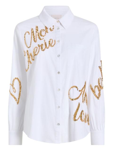 Cinq à Sept loveletter blouse