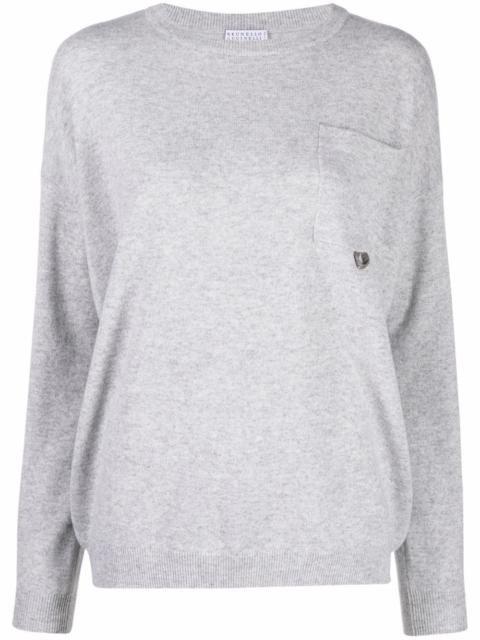 Brunello Cucinelli jersey-knit jumper