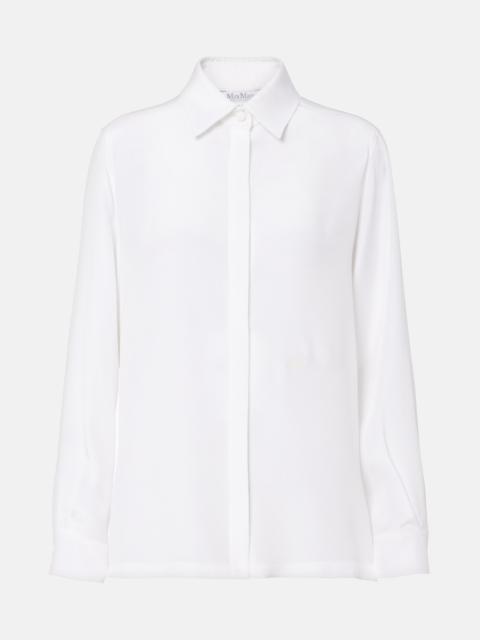 Max Mara Silk crêpe de chine shirt