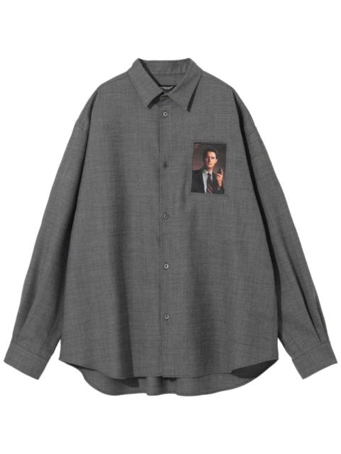 UNDERCOVER Twin Peaks printed shirt