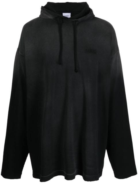 VETEMENTS gradient-effect oversized hoodie