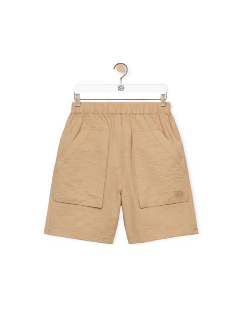 Workwear shorts in cotton