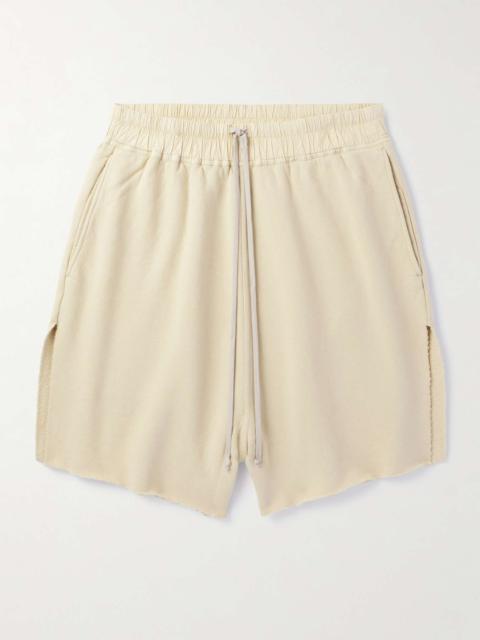 Garment-Dyed Cotton-Jersey Drawstring Shorts