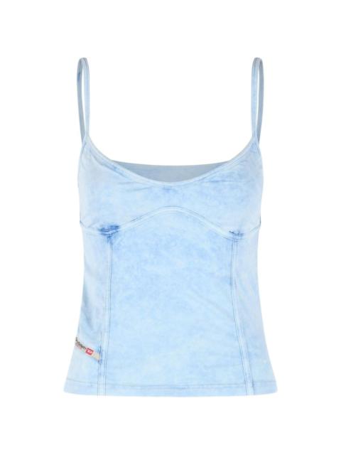 Diesel thin straps washed tank top