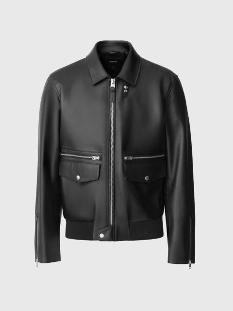 MACKAGE JAKARI Leather Zip Jacket