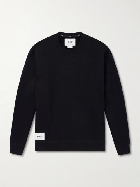 WTAPS SIGN-YD Cotton-Jersey Sweatshirt