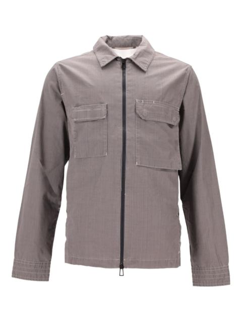 Paul Smith zipped cotton shirt jacket