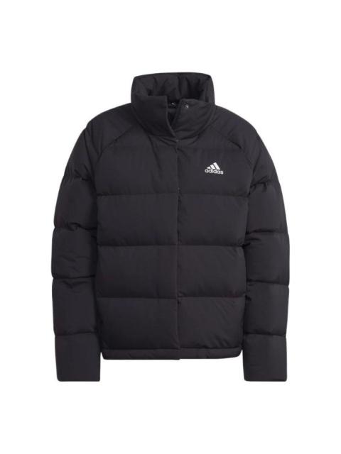 (WMNS) adidas Helionic Relaxed Down Jacket 'Black' HG8696