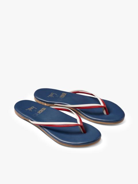 beek Sunbeam Leather Flip Flop Sandal