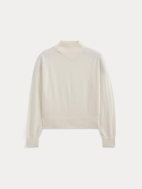 EVERLANE MOCKNECK SWEATER IN ULTRAFINE MERINO