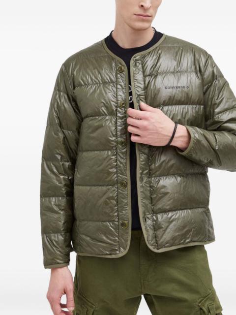 Converse double-layer zip hooded jacket