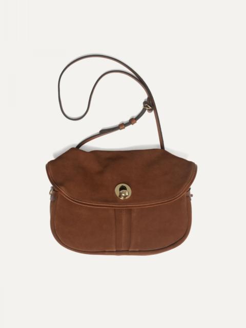 Bleu de Chauffe JANICE SOFT MUSETTE S BAG - FAWN BROWN